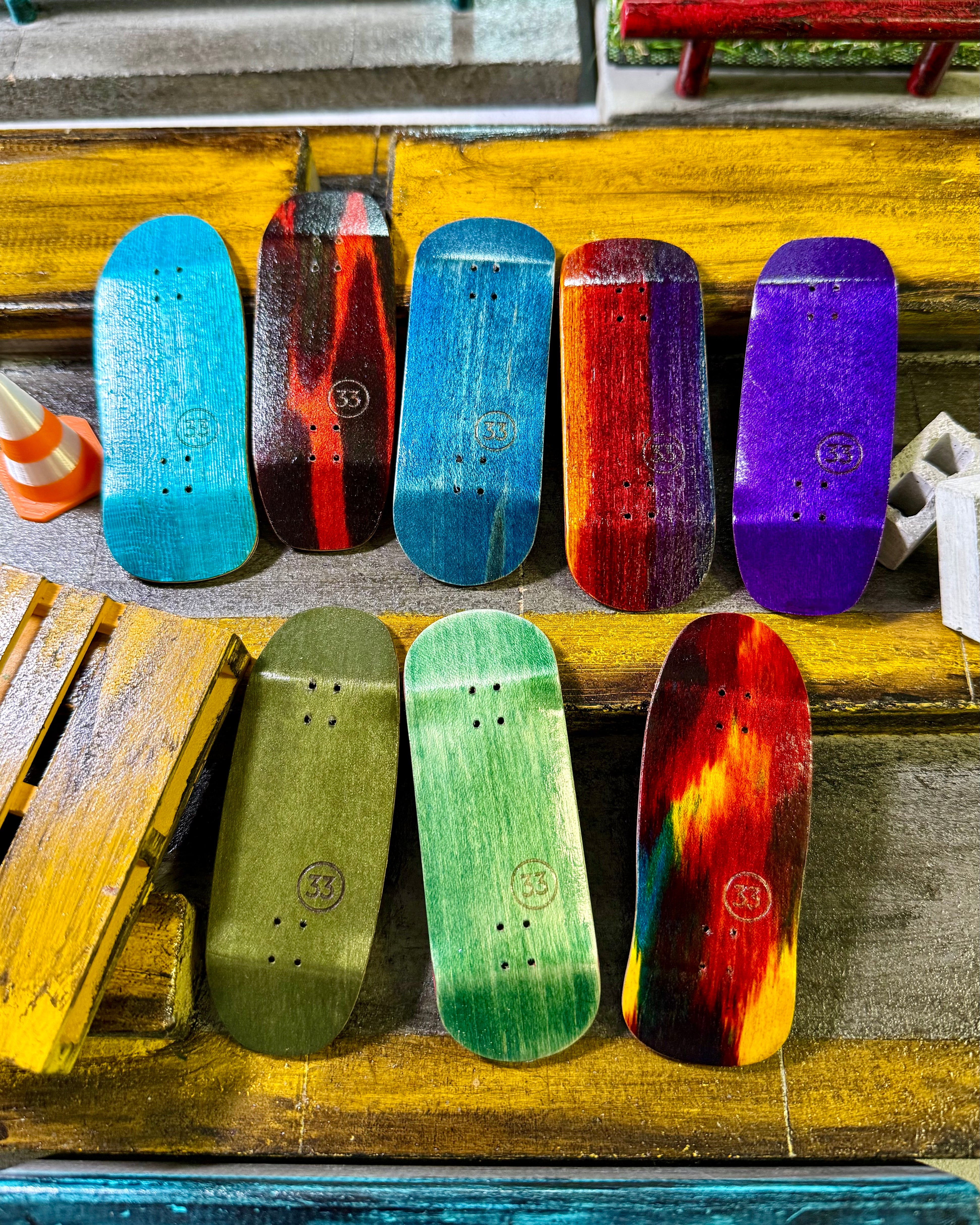 The Deck - Mold Four (M4) – Thirty-Three Fingerboards